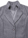 Manteau à revers et col montant uni des années 1960