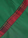 Robe patchwork à épaules dénudées en tartan vert des années 1960
