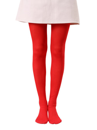 Collants colorés vintage à pieds pleins