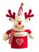 Coffret cadeau en peluche tricotée avec dessin animé Joyeux Noël