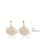 Boucles d'oreilles pendantes en forme de queue de sirène
