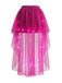 Jupe tutu asymétrique en maille lumineuse à LED Années 1980 - 5