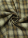 Robe Swing Verte Jaune Année 50 Boutonnée avec Ceinture