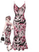Robe rose en queue de poisson d'Halloween des années 1960