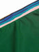 Maillot de bain multicolore à rayures Boho 1970 avec Cache Maillot