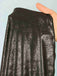 Maillot de bain une pièce noir uni brillant à appliques des années 1970