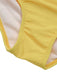 Maillot de bain tournesol jaune à bretelles spaghetti des années 1950