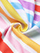 Maillot de Bain multicolore à rayures arc-en-ciel des années 1960