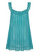 Nuisette babydoll en tulle transparent violette années 1950