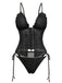 Modèle de bikini en dentelle tricotée double couche des années 1940