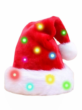 Chapeau de Noël en fourrure verte du Grinch