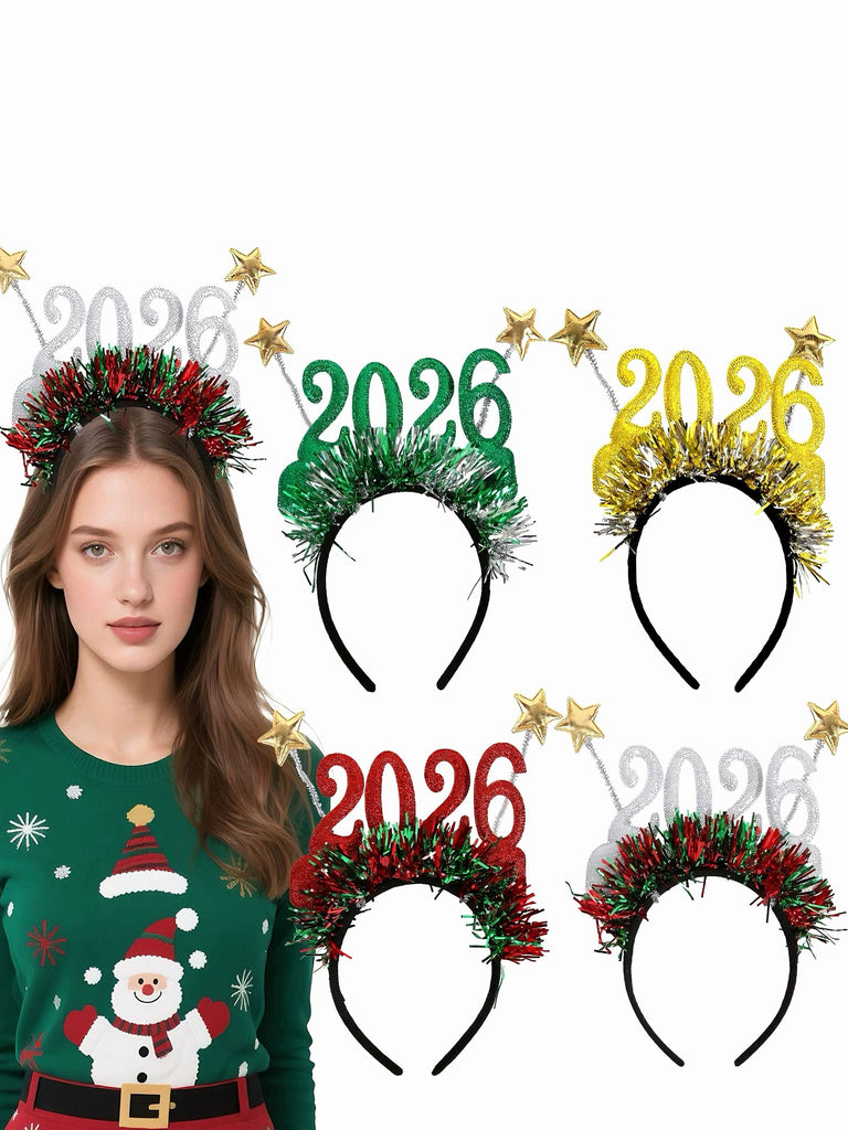 Bandeau à étoiles pour la fête du Nouvel An 2026