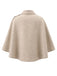 Manteau cape asymétrique à boutons sur l’épaule Années 1970 - 6