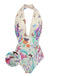 Maillot de bain une pièce à licou papillon