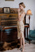 Robe Charleston Vintage Abricot Années 20 Frangée à Perles et Sequins Chic