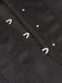Corset à épaules dénudées à volants Steampunk noir