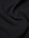 Robe crayon noire à col en V en peluche léopard des années 1960