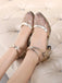 talons hauts style vintage évider