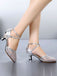 talons hauts style vintage évider