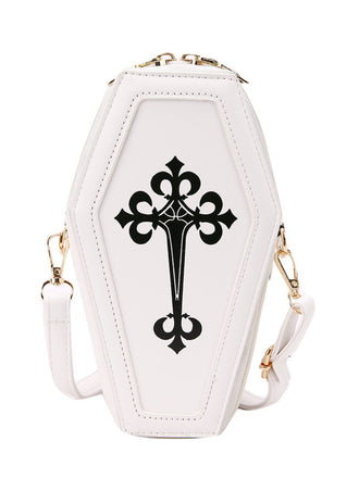 Sac de cercueil Halloween croix latine