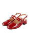 Chaussures Mary Janes Vintage Sangles doubles Solides