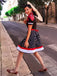 Robe Rockabilly Swing Vintage Année 50 Pois Ceinturée Cocktail