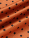 Robe moulante illusion orange des années 1960