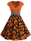[Grande Taille] Robe de Costume Années 50 Déguisement Halloween