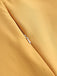 Robe Swing Jaune Vintage Année 50 à Col V avec Boutons Chic