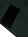 Manteau Boutons Uni Vert Foncé Années 1950