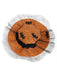 Chapeau en dentelle de chauve-souris d'Halloween rétro orange
