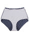 Femmes Maillot de Bain Bikini Retro Point de Polka Taille Haute
