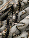 Robe Cocktail Vintage Année 20 Gatsby à Franges à Paillettes Soirée Chic
